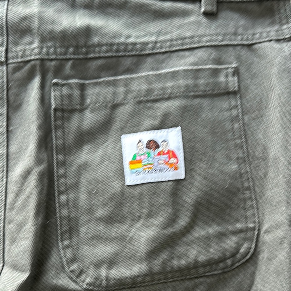 Bricks & Wood Green Chinos Cotton Blend - Picture 5 of 6